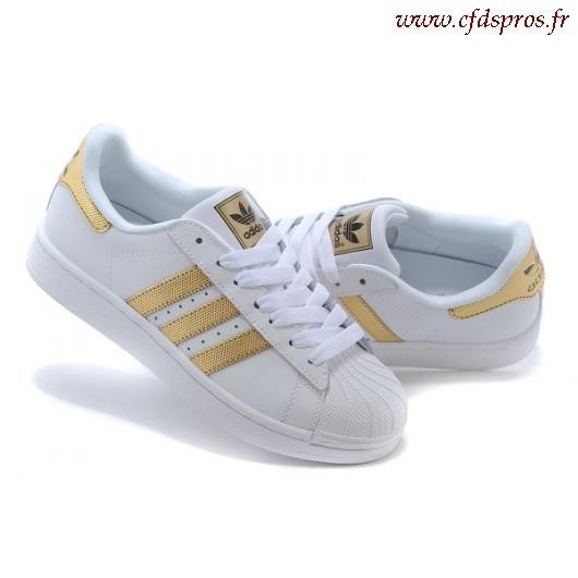 adidas superstar femme dorée